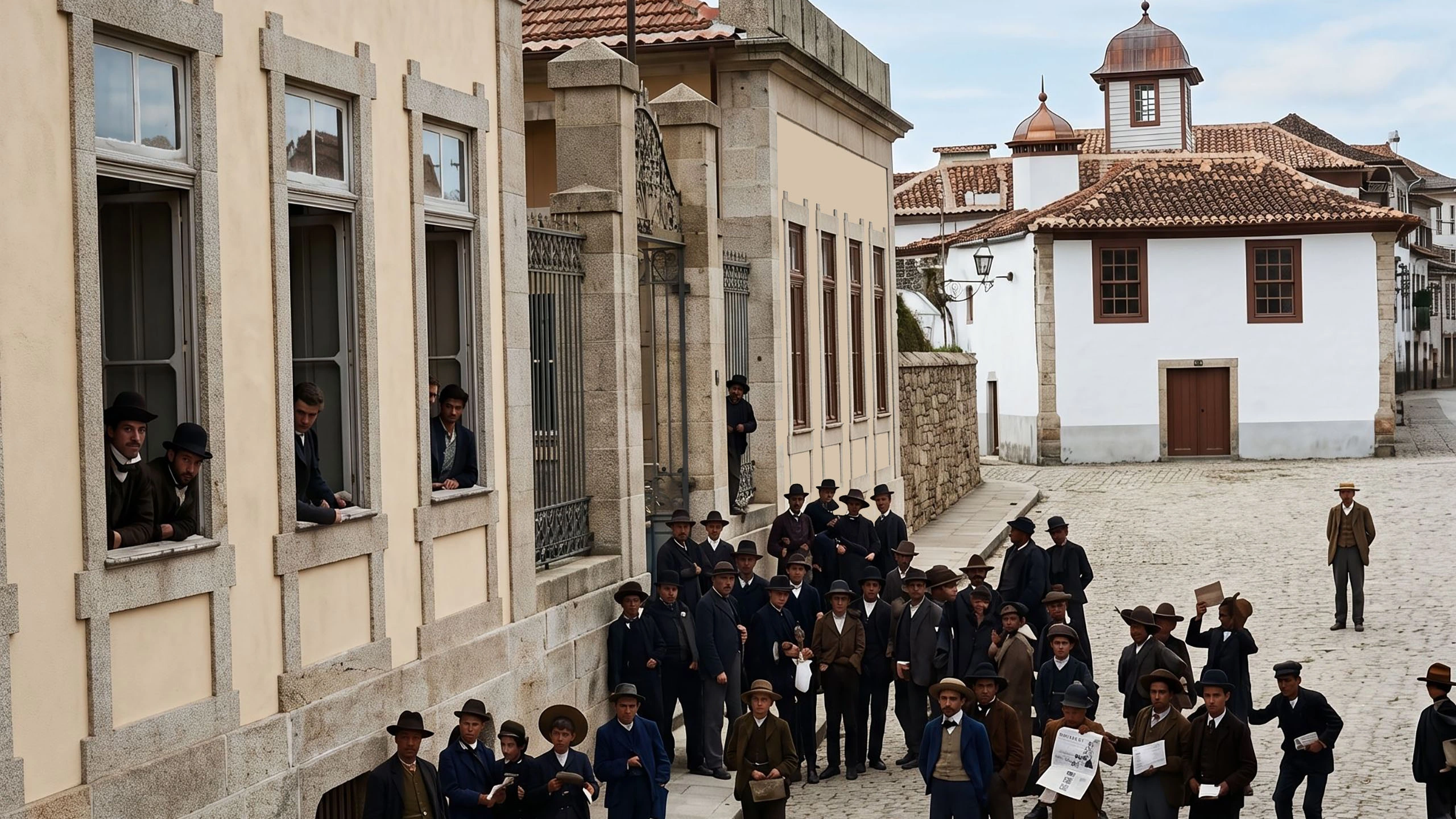 Inauguração do Liceu Nacional de Vila Real
